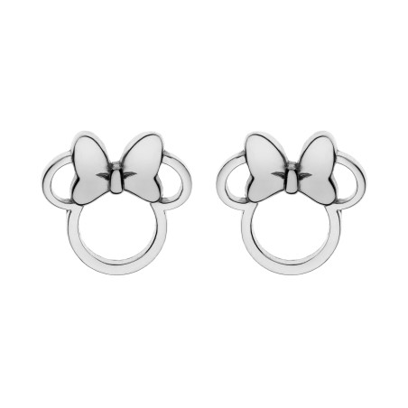 Kolczyki Disney dla dziewczynki Myszka Minnie z kokardką/sztyft DK E600181L-B.CJ