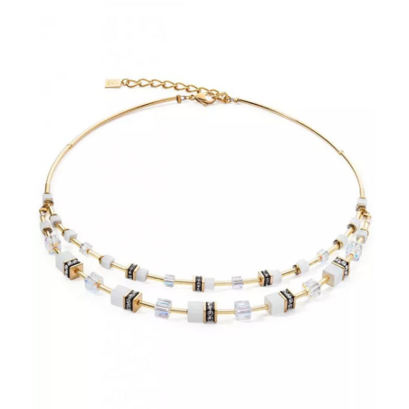 Naszyjnik Coeur de Lion 1416 White-Gold CT 2810-10-1416