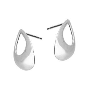 Srebrne kolczyki krople sztyft pr. 925 - JubilerSezam.pl