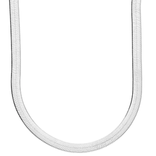 Srebrny łańcuszek Taśma pr. 925 - JubilerSezam.pl
