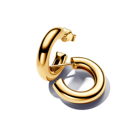 Otwarte kolczyki Pandora obręcze o okrągłym kształcie 263266C00