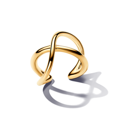 Nausznica Pandora Nieskończoność pozłacana - JubilerSezam.pl