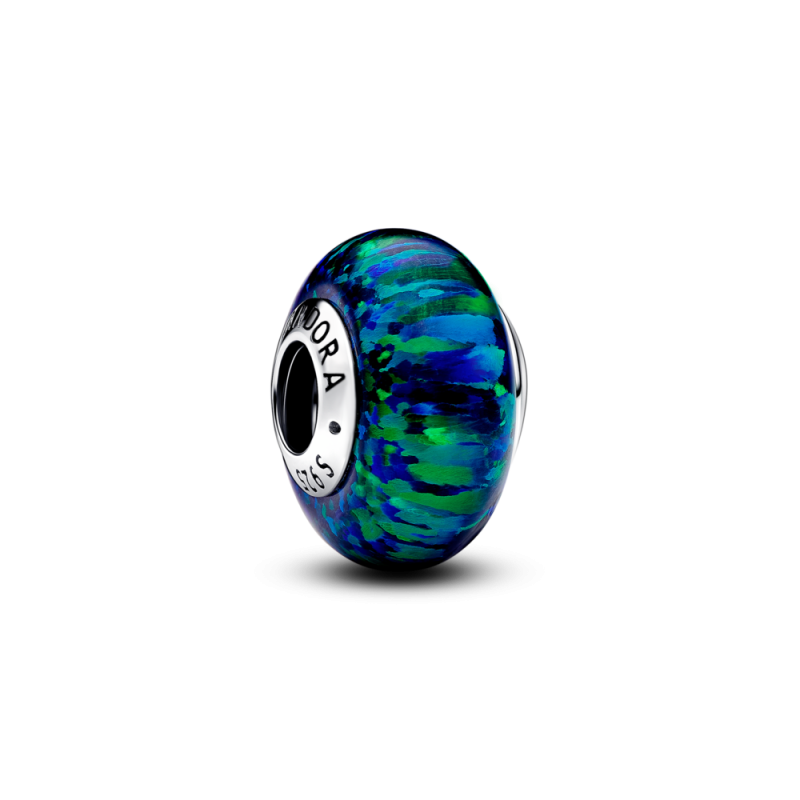 Charms Pandora Opalizująca Zieleń 791691C04 - JubilerSezam.pl