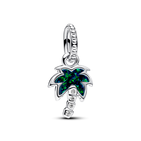 mama-c♥️ Podwójny charms-zawieszka Mama z diamentem wyhodowanym w