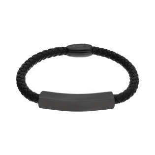 Bransoleta męska prostokątna kwadratowa rurka HS H-COOL065