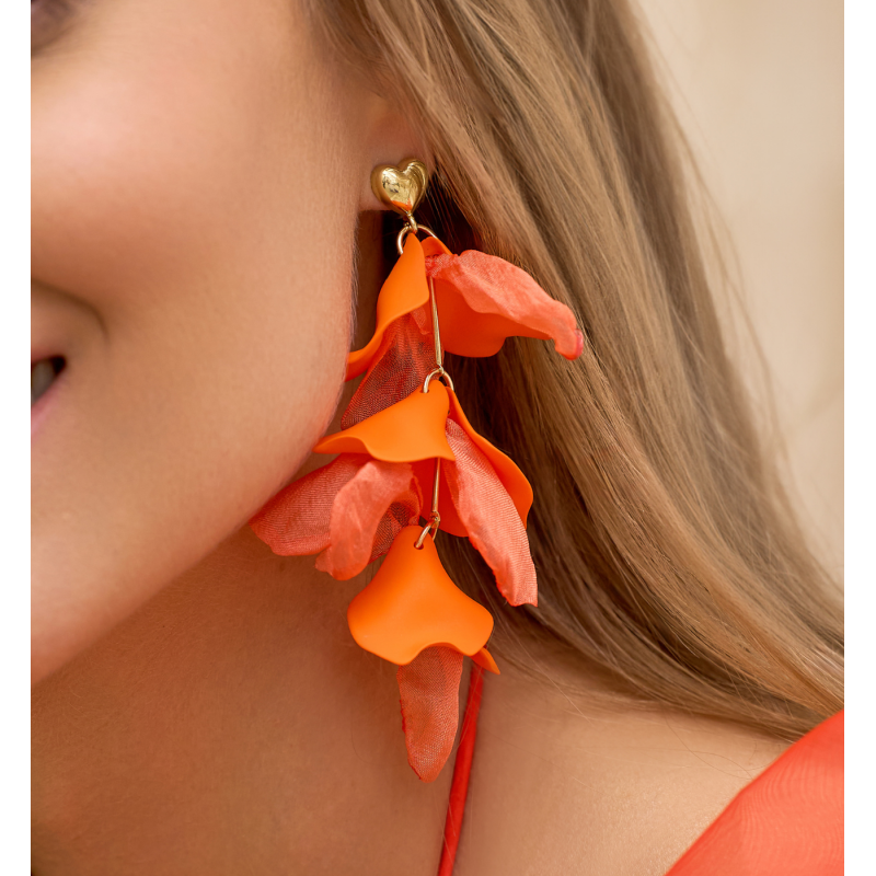 Kolczyki By Dziubeka Blossom KBL1854 - Kwiatowy Urok - JubilerSezam.pl