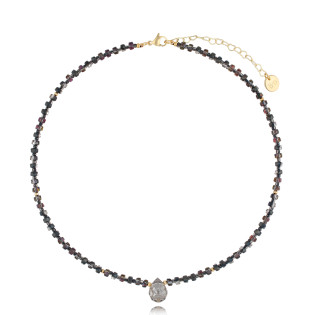 Naszyjnik By Dziubeka Twinkle z Kamieniami Naturalnymi - JubilerSezam.pl