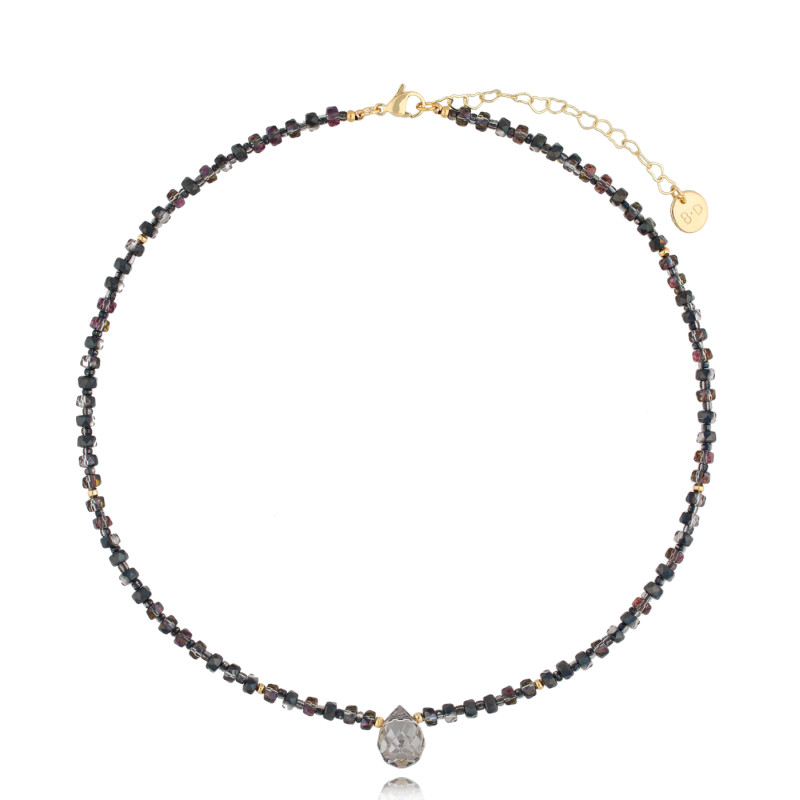 Naszyjnik By Dziubeka Twinkle z Kamieniami Naturalnymi - JubilerSezam.pl