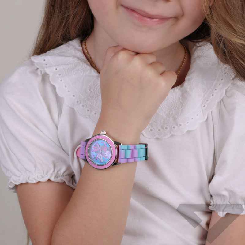 Zegarek Disney Myszka Minnie Jednorożec - Dziecięcy DK MN9072 - JubilerSezam.pl