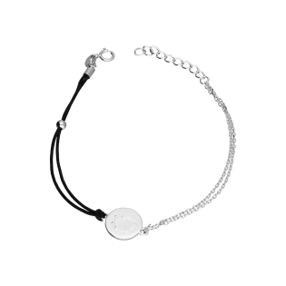 Srebrna Bransoletka Serce z Cyrkoniami - JubilerSezam.pl