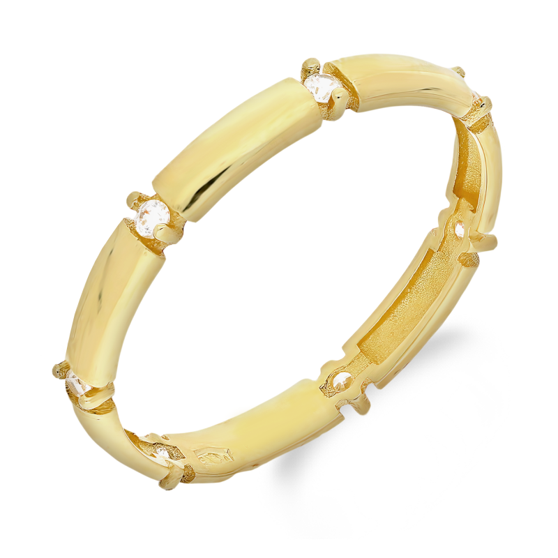 Złoty Pierścionek z Cyrkoniami pr. 375 Rings - JubilerSezam.pl