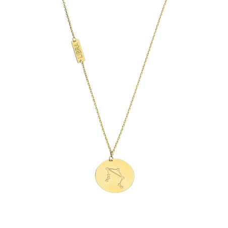 Naszyjnik złoty gwiazdozbiór-waga/rolo AR VX5FOR6N7023-IV-9-LS próba 375