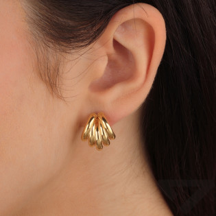 Złote Kolczyki Pazurki Sztyft pr. 585 - JubilerSezam.pl