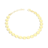 Bransoleta pozłacana składak z okrągłymi blaszkami/reg. M3-402 GOLD próba 925
