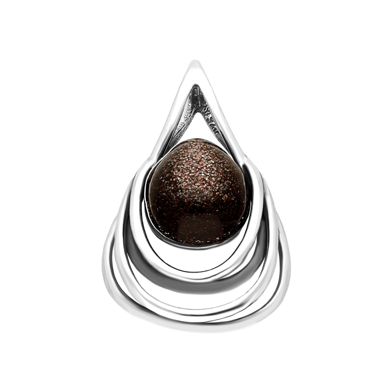 Srebrna Zawieszka z Opalem Multikolor pr. 925 - JubilerSezam.pl