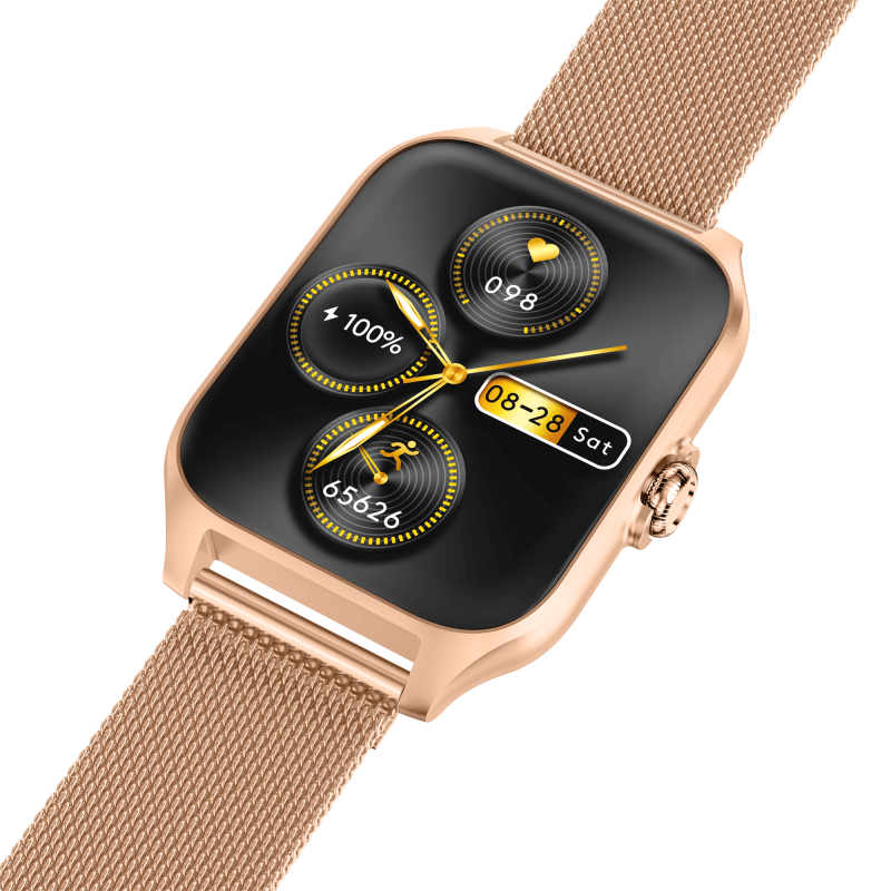 Smartwatch Garett GRC Activity 2 złoty matowy