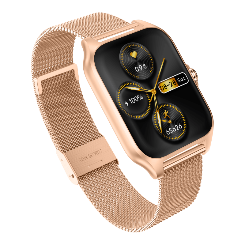 Smartwatch Garett GRC Activity 2 złoty matowy