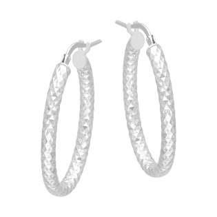 Kolczyki srebrne grawerowany owal/ang.zap. M3-474 ROD próba 925