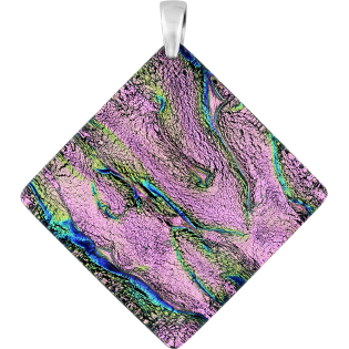 Srebrna Zawieszka Murano Burano Pink pr. 925 - JubilerSezam.pl