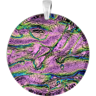 Zawieszka srebrna BURANO ze szkłem murano KQ KO623 próba 925