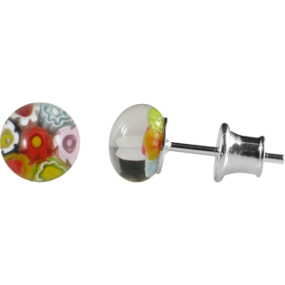 Kolczyki ze szkła weneckiego murano Murrina SZT513