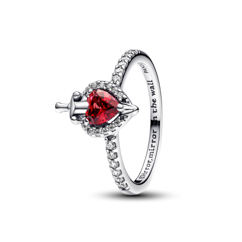 Pierścionek Srebrny Diabolina Disney'a Serce - JubilerSezam.pl