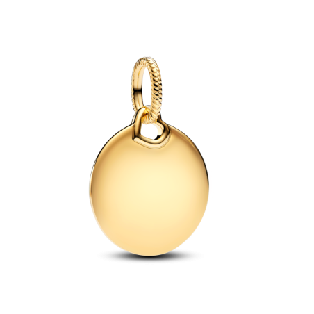 Okrągły charms-zawieszka Pandora z miejscem na grawer 368610C00