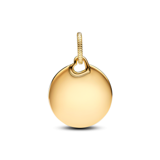 Okrągły charms-zawieszka Pandora z miejscem na grawer 368610C00