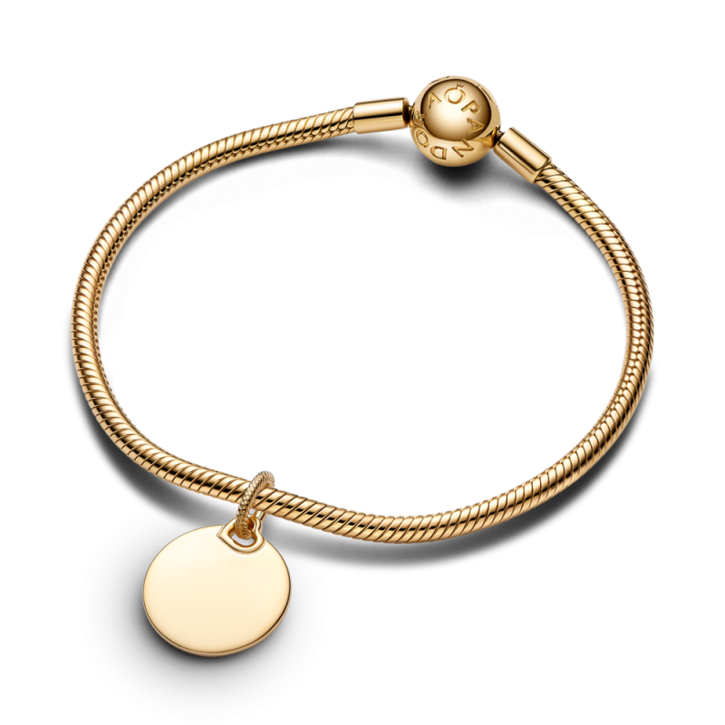 Charms Pandora z miejscem na grawer - JubilerSezam.pl