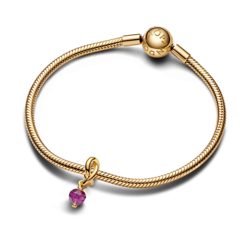 Fioletowy Charms Pandora Symbol Wieczności - JubilerSezam.pl