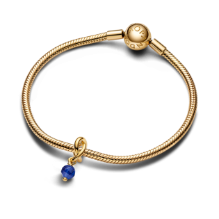 Charms Pandora Symbol Wieczności Ciemnoniebieski - JubilerSezam.pl