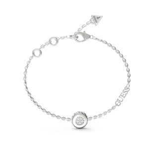 Bransoletka Guess srebrna stal szlachetna JUBB04594JWRH - JubilerSezam.pl