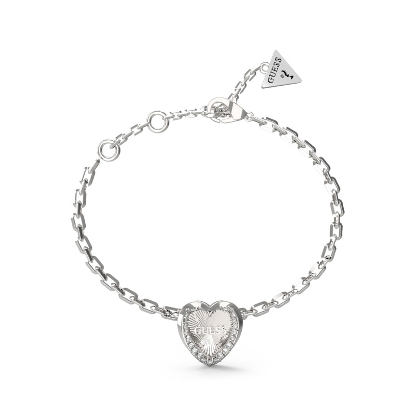 Bransoletka Guess JUBB04607JWRH srebrna stal - JubilerSezam.pl