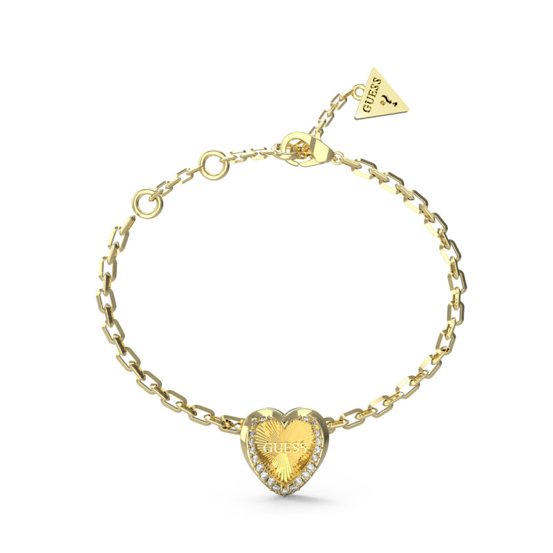 Złota Bransoletka Damska Guess JUBB04607JWYG - JubilerSezam.pl