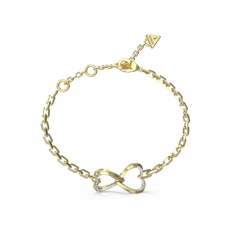 Złota Bransoletka Damska Guess JUBB04618JWYG - JubilerSezam.pl