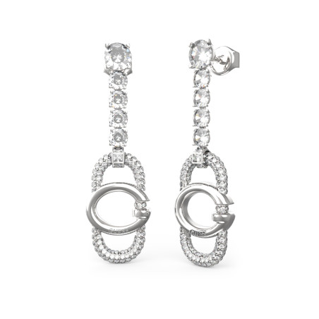 Kolczyki wiszące Guess JUBE04507JWRH