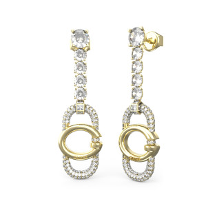 Złote Kolczyki Guess Długie JUBE04507JWYG - JubilerSezam.pl