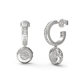 Długie Kolczyki Guess Srebrne JUBE04596JWRH - JubilerSezam.pl