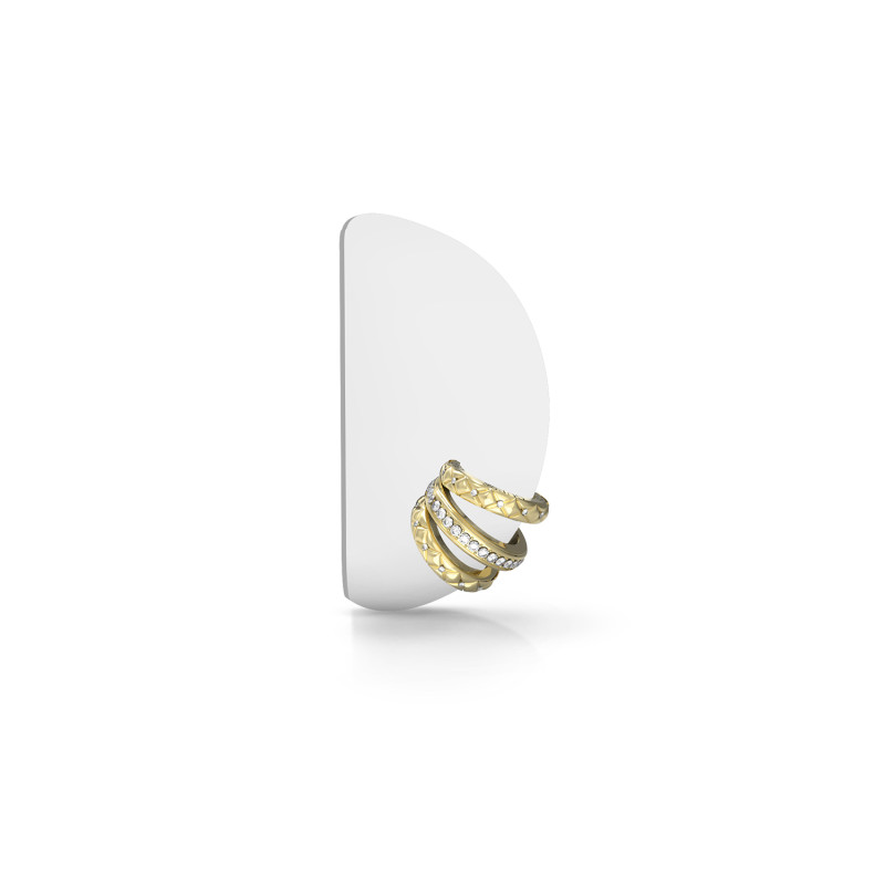 Kolczyk Guess Ear Cuff JUBE04588JWYG Złoty - JubilerSezam.pl