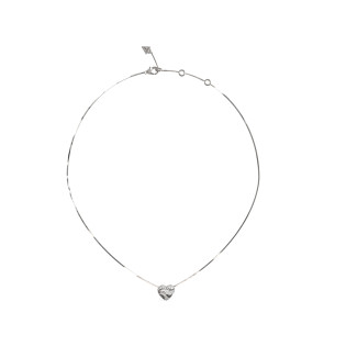 Damski Naszyjnik Guess JUBE04501JWRH Srebrny Stal - JubilerSezam.pl