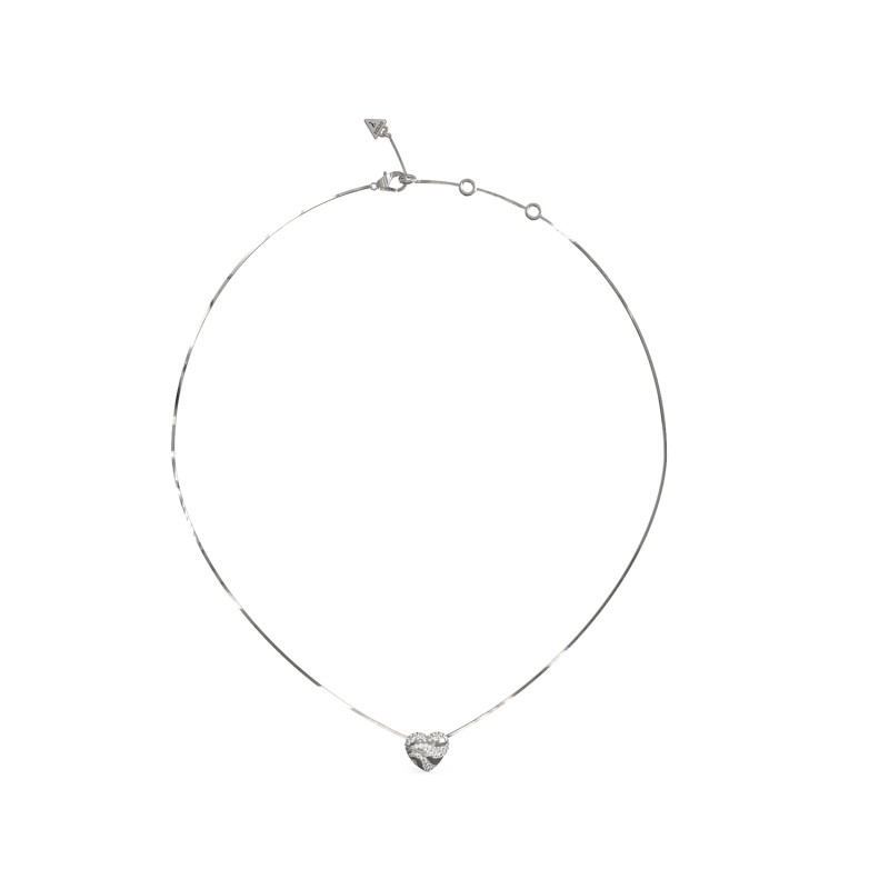 Damski Naszyjnik Guess JUBE04501JWRH Srebrny Stal - JubilerSezam.pl