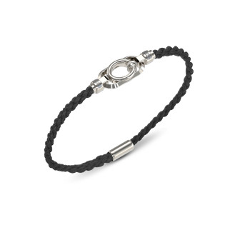 Męska bransoletka Guess skórzana JUMB04416JWSTBK - JubilerSezam.pl
