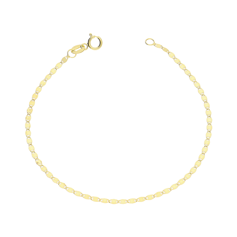 Bransoleta złota splot blaszki OS RPMP-K D200 030 próba 585