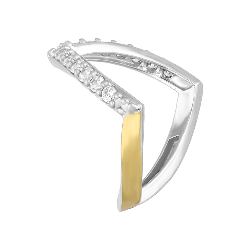 Pierścionek srebrny szpic zaprezentowany przez Miss Australia Krysta Summa Heath