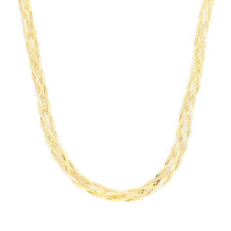 Łańcuszek srebrny splot taśma BC 1601-040 5R 3COL SRZ próba 925