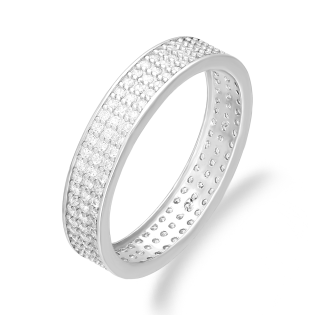 Srebrny Pierścionek z Cyrkoniami pr. 925 OL ALY104 - JubilerSezam.pl