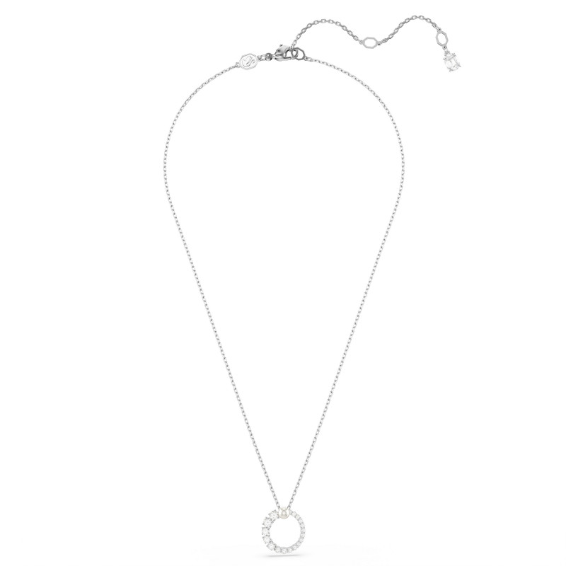 Wisiorek Swarovski Matrix z Kryształową Perłą - JubilerSezam.pl