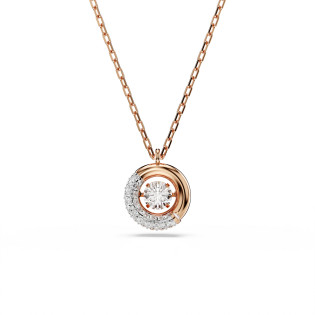Wisiorek Swarovski Dextera Różowe Złoto - JubilerSezam.pl