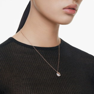 Wisiorek Swarovski Dextera Różowe Złoto - JubilerSezam.pl