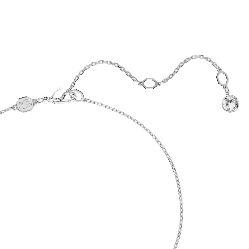Wisiorek Swarovski Dextera Biała Sfera z Kryształami - JubilerSezam.pl